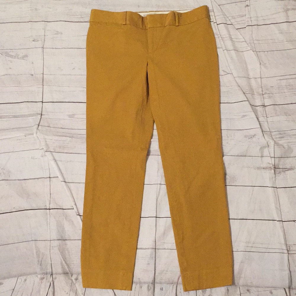 Banana Republic Mustard Ankle Pants